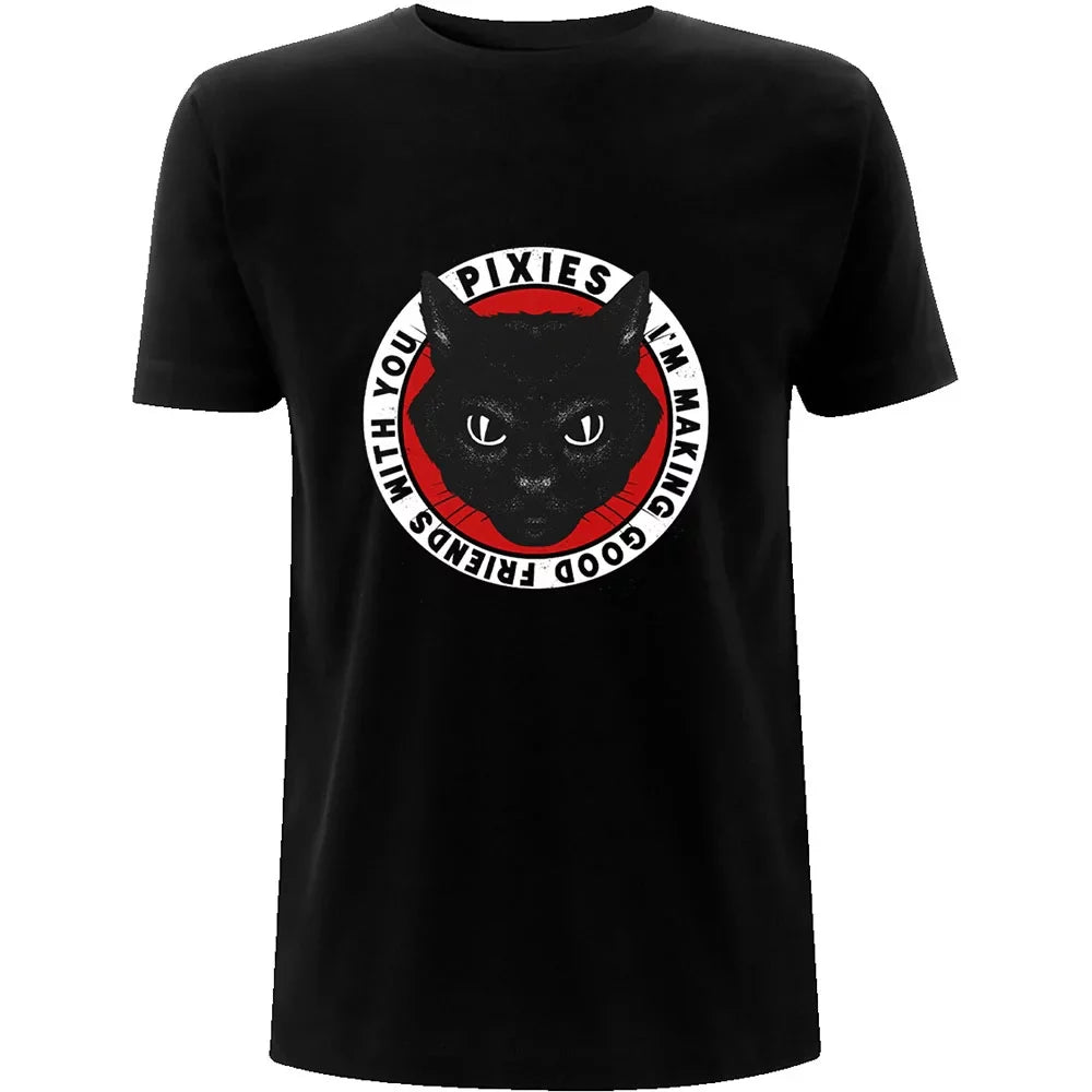 Pixies Tame Cat Mens T-shirt