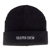 Reaper Crew Adult Black Beanie Hat