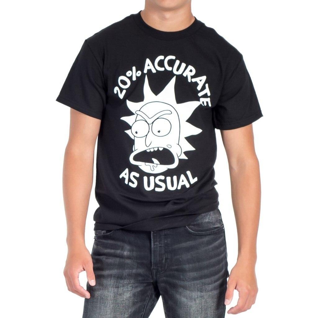 Rick Sanchez Only 20% Accurate As Usual T-Shirt