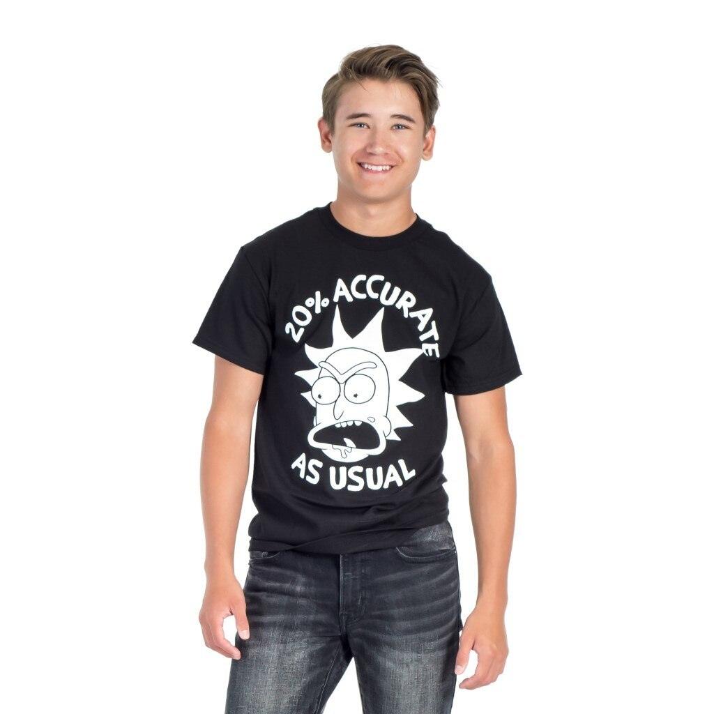 Rick Sanchez Only 20% Accurate As Usual T-Shirt