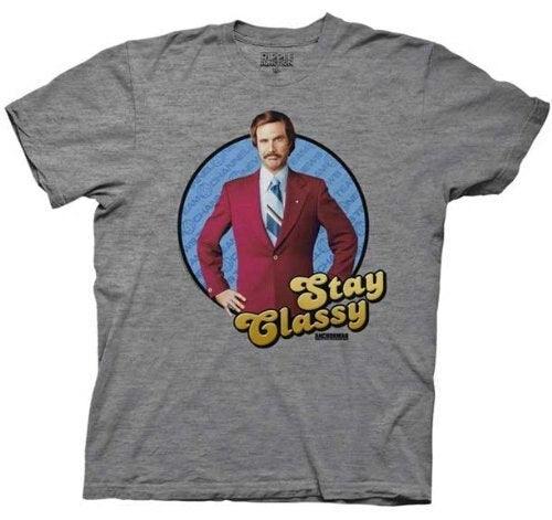 Ron Burgundy Stay Classy T-Shirt