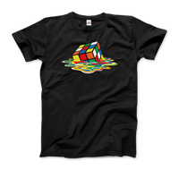 Rubick's Cube Melting, Sheldon Cooper's T-Shirt-0