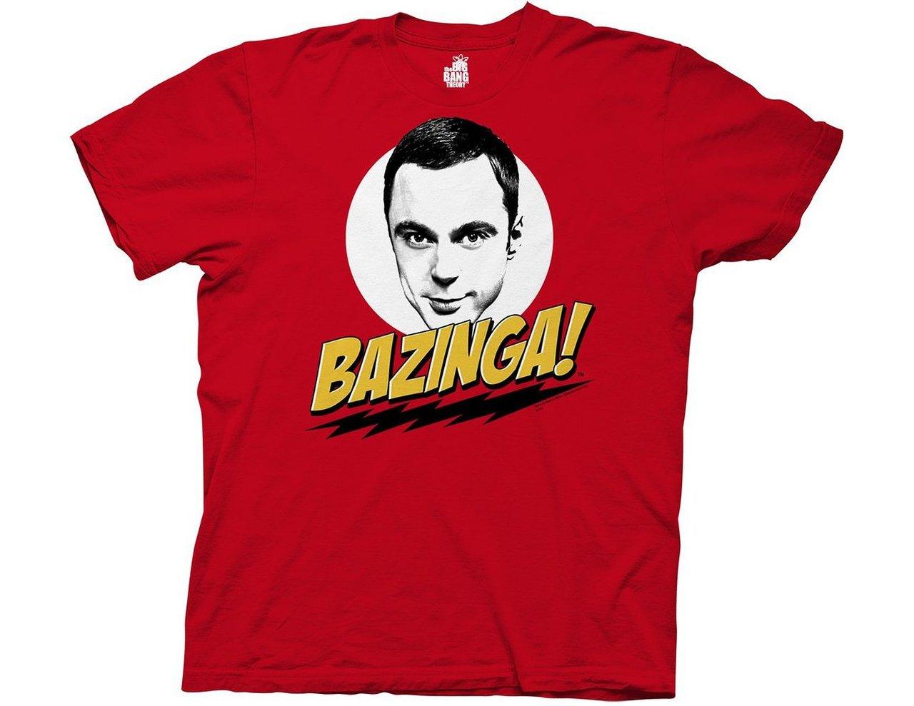 Sheldon Cooper Bazinga! T-shirt