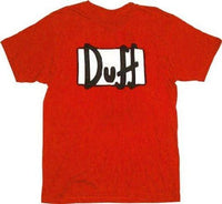 Simpsons Duff Beer Red T-shirt