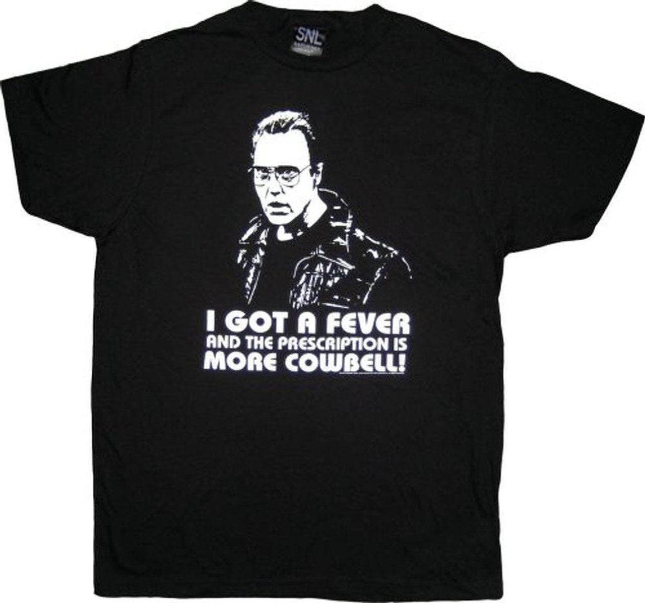 SNL Christopher Walken More Cowbell T-shirt