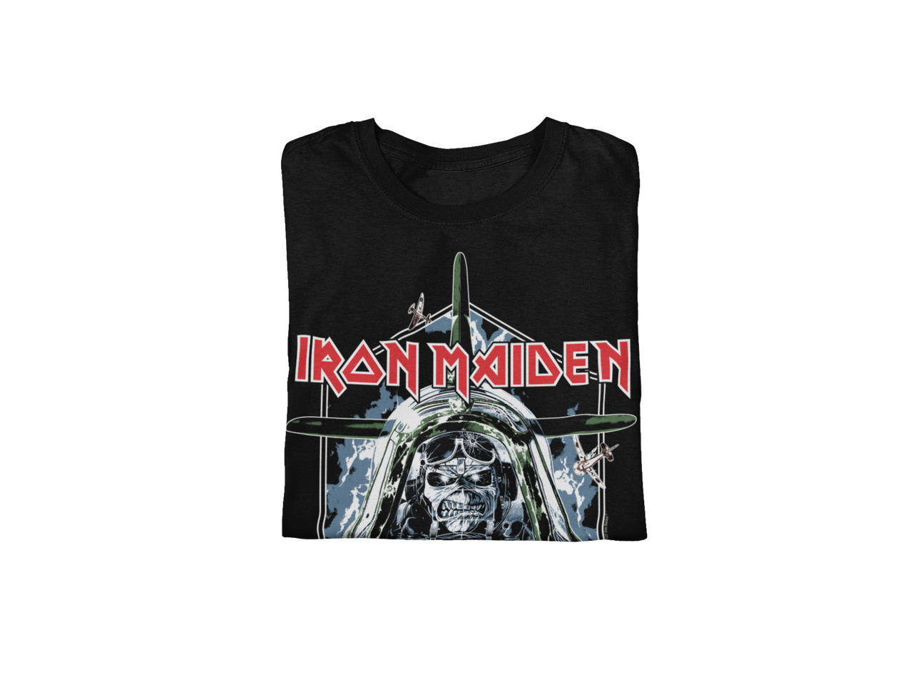 Stakes Iron Maiden - Aces High Jumbo Print T-Shirt [Apparel]