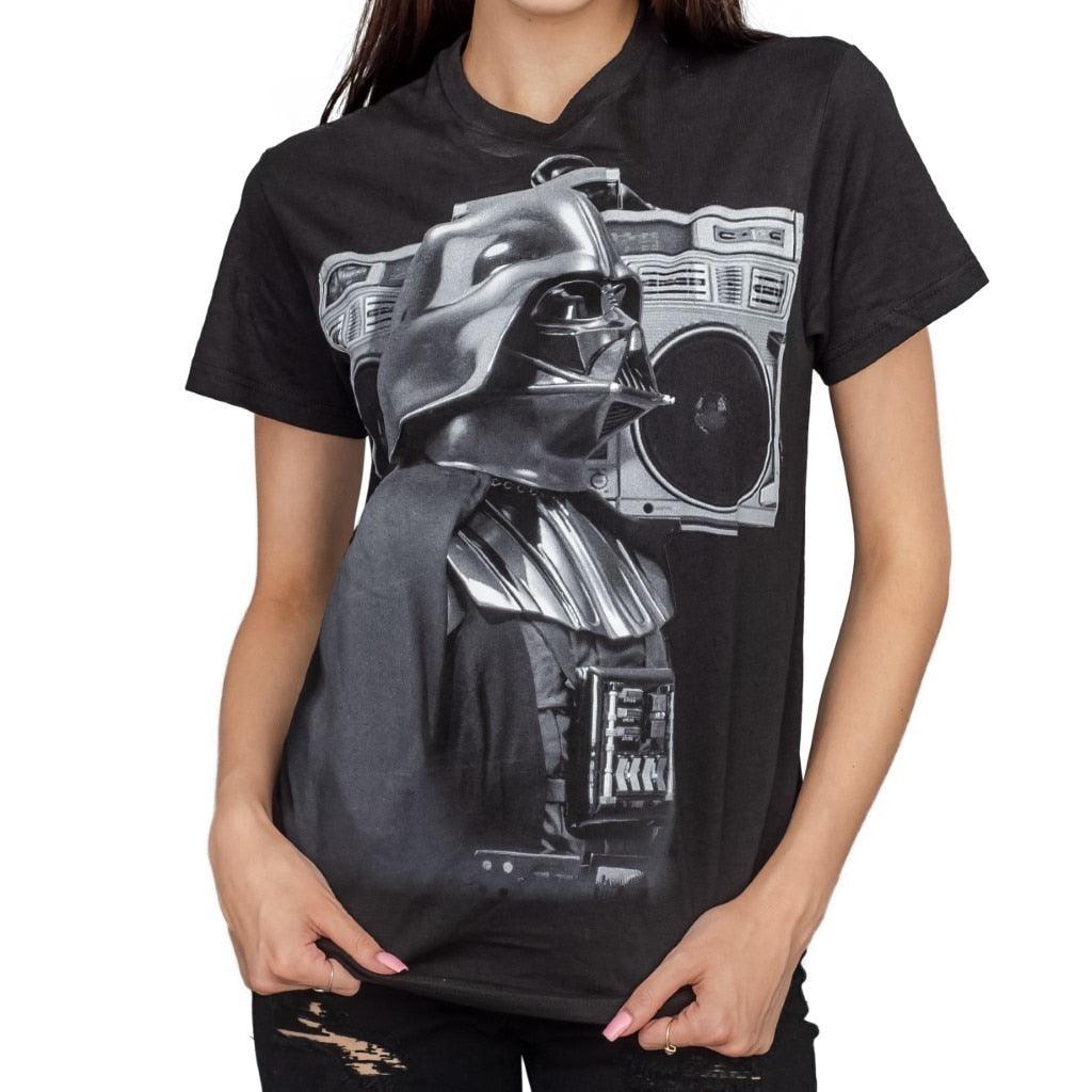 Star Wars Darth Vader Boombox Retro T-shirt