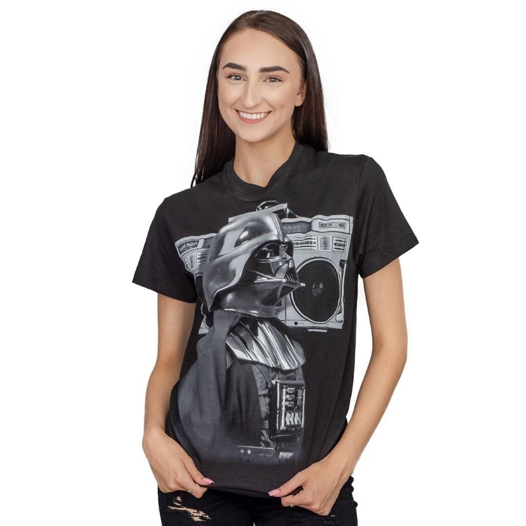 Star Wars Darth Vader Boombox Retro T-shirt