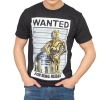 Star Wars Wanted For Being Rebels T-Shirt Tee