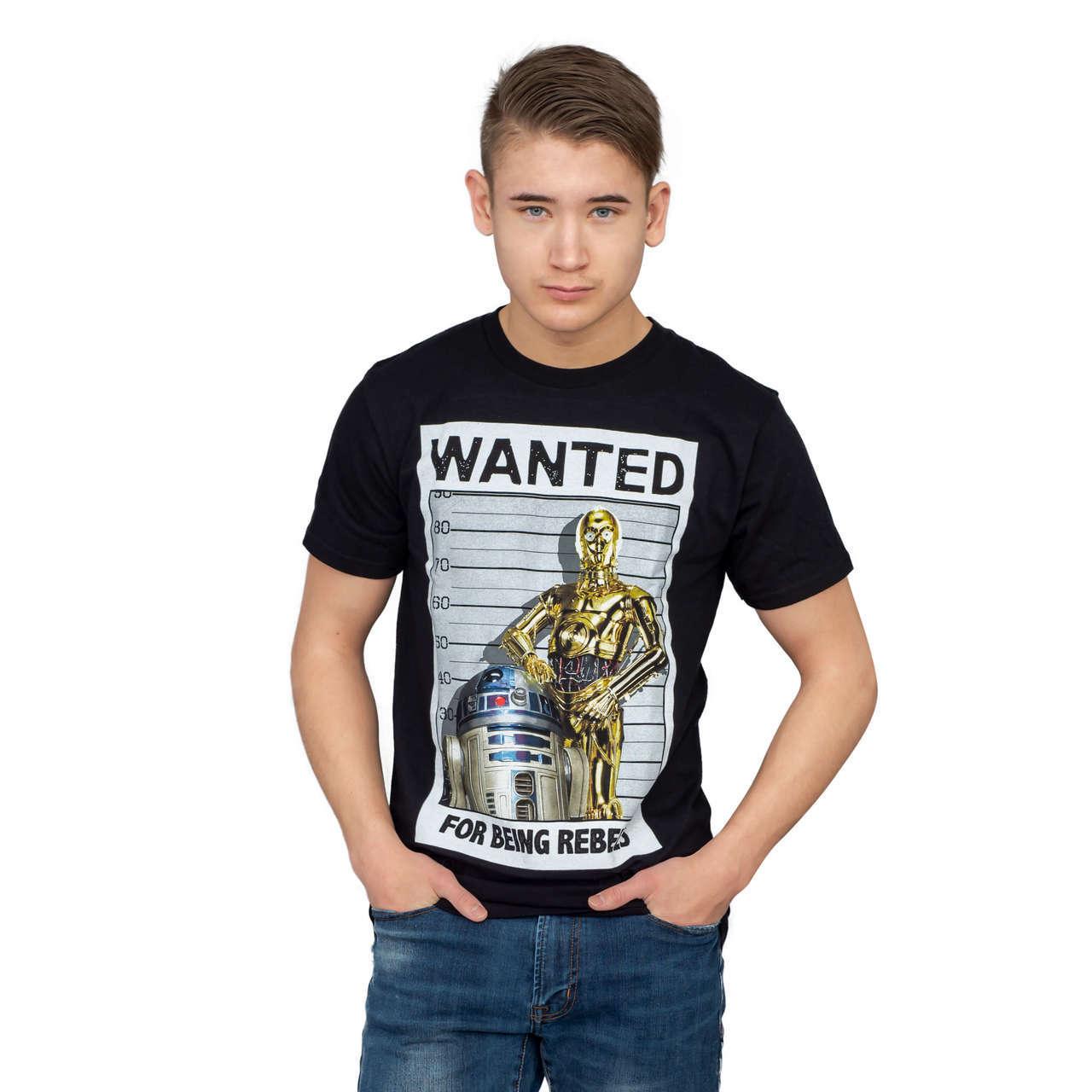 Star Wars Wanted For Being Rebels T-Shirt Tee