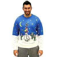 Exotic Dancer Pole Ugly Christmas Sweater