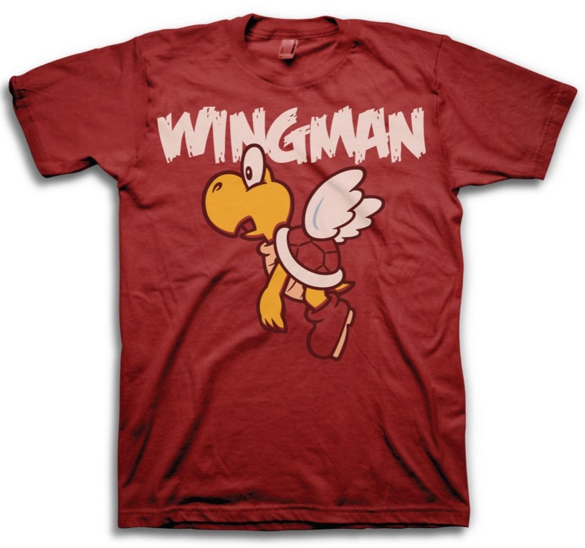 Super Mario Bros Flying Turtle Koopa Wingman T-Shirt