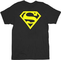 Superman Logo Black Men's t-shirt