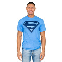 Superman Navy Shield Logo T-shirt