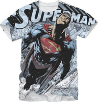 Superman Steel Man Graphic T-shirt