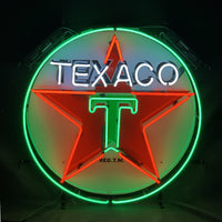 Texaco Gasoline Neon Signs Light