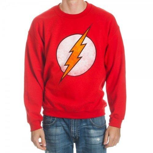 The Flash Logo Red Crew Sweatshirt