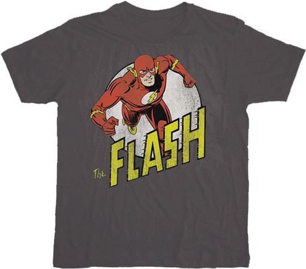 The Flash Run Charcoal T-shirt