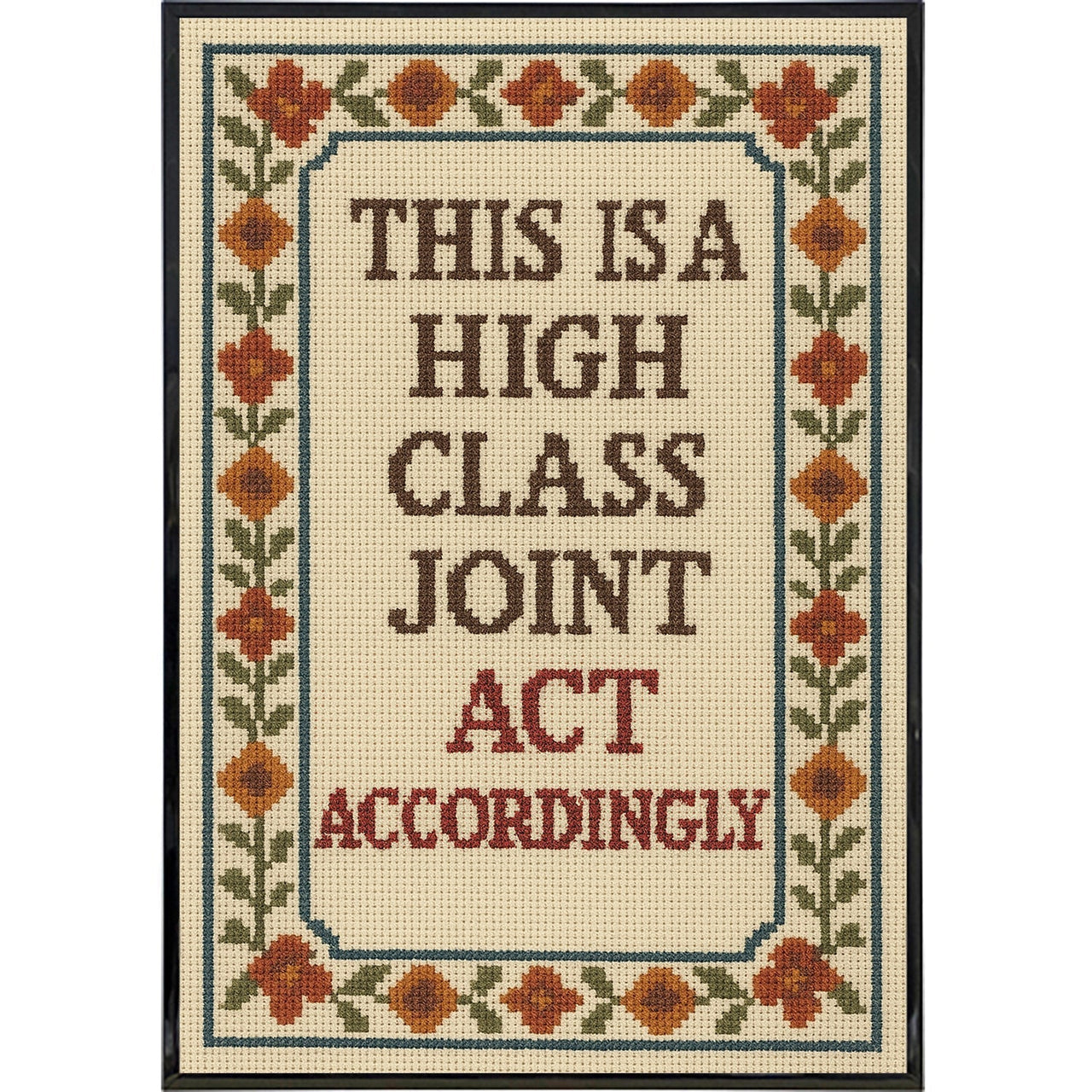 This is a High Class Joint Poster Print