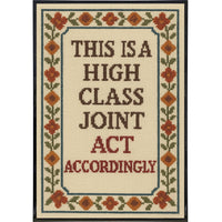 This is a High Class Joint Poster Print