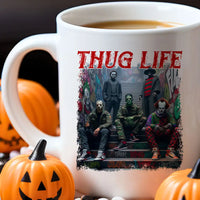 Thug Life Horror Movie Icons - Halloween Coffee Mug