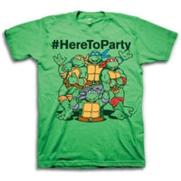 TMNT #HereToParty Hashtag Here To Party T-Shirt