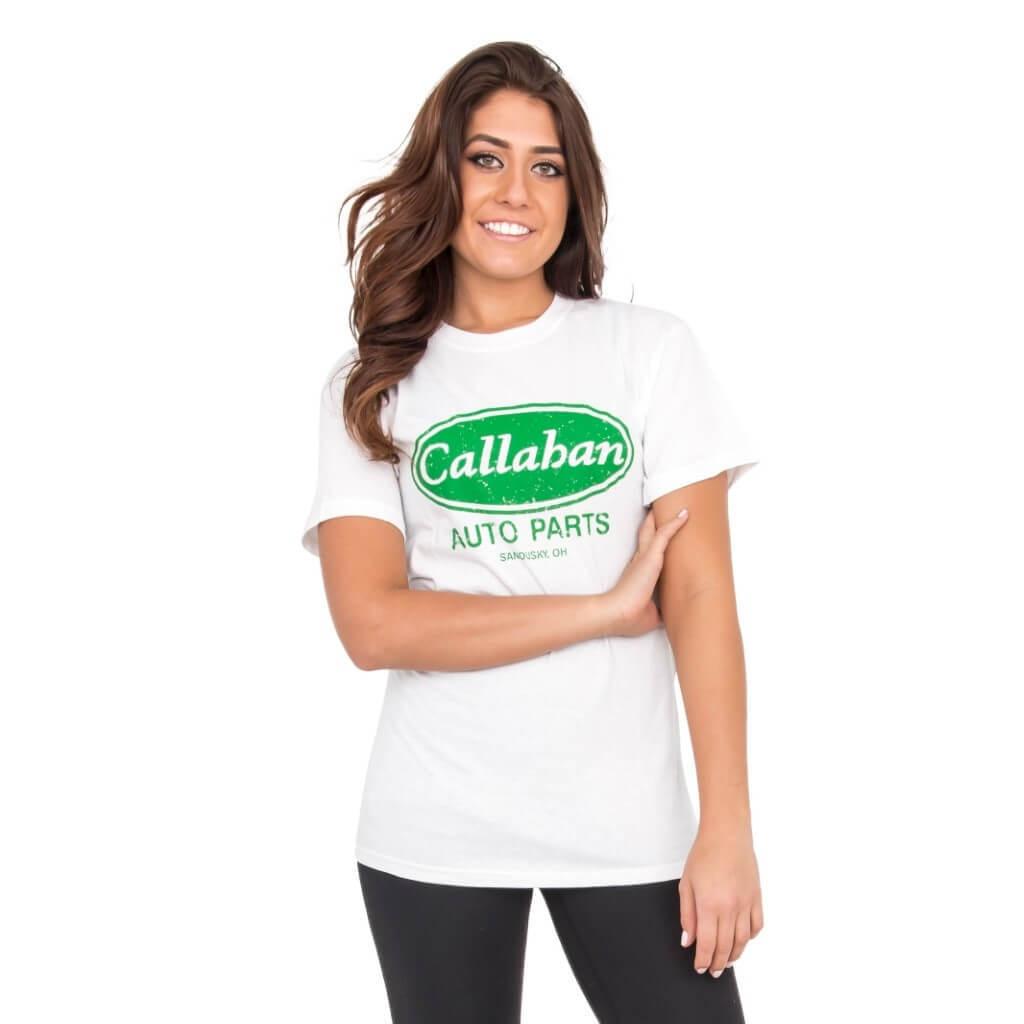 Tommy Boy Callahan Auto Parts White T-shirt