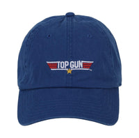 Top Gun Logo Navy Blue Baseball Cap