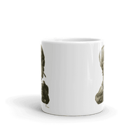 Van Gogh Skull of a Skeleton with Burning Cigarette 1886 Mug-1