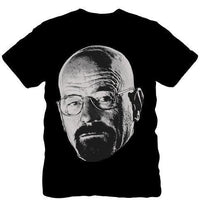 Walter White Heisenberg Big Face Adult T-shirt