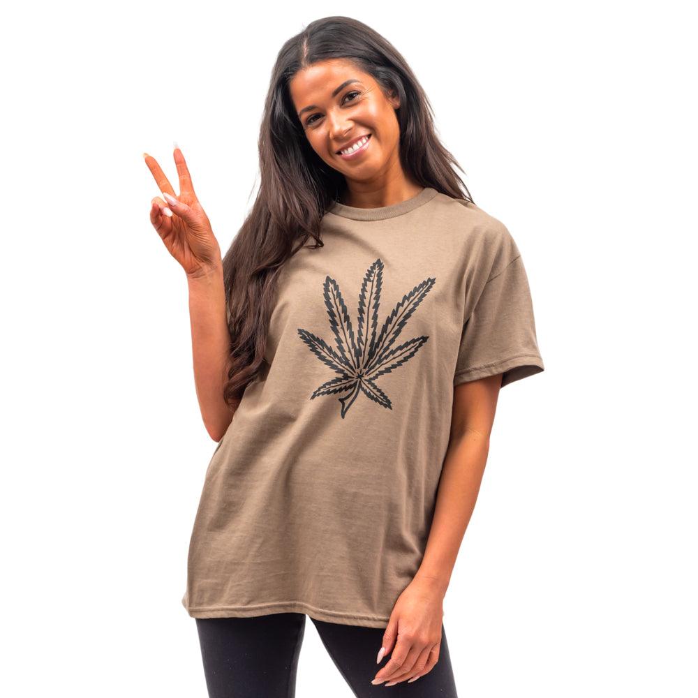 Weed Leaf T-Shirt 90’s Retro Movie Pot Dazed Confused Character Classic Tee Shirt