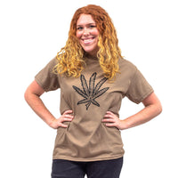 Weed Leaf T-Shirt 90’s Retro Movie Pot Dazed Confused Character Classic Tee Shirt
