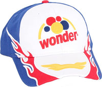 Talladega Nights Wonder Bread Retro White Hat Cap